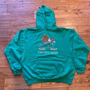 Chicago Irish Men’s Hooded Sweatshirt, Sz XL, Like New, Great Condition